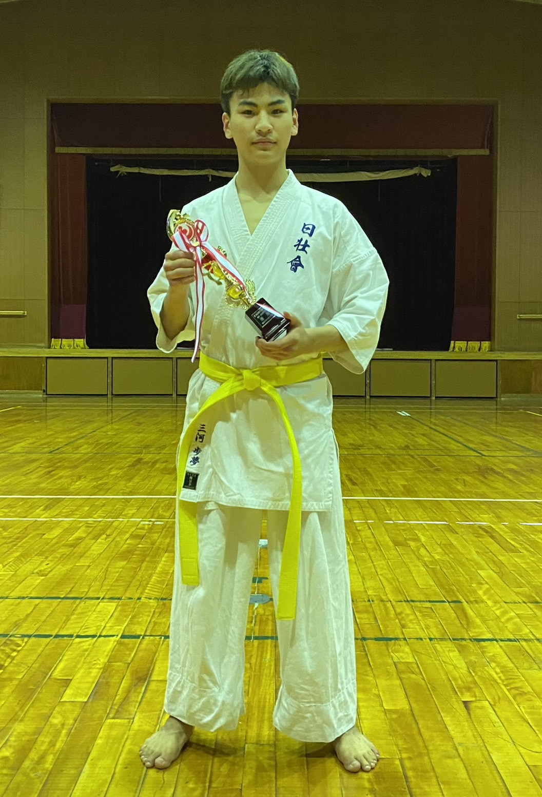 2023.04.30 新極真会 兵庫県大会に於いて三河歩夢が優勝！