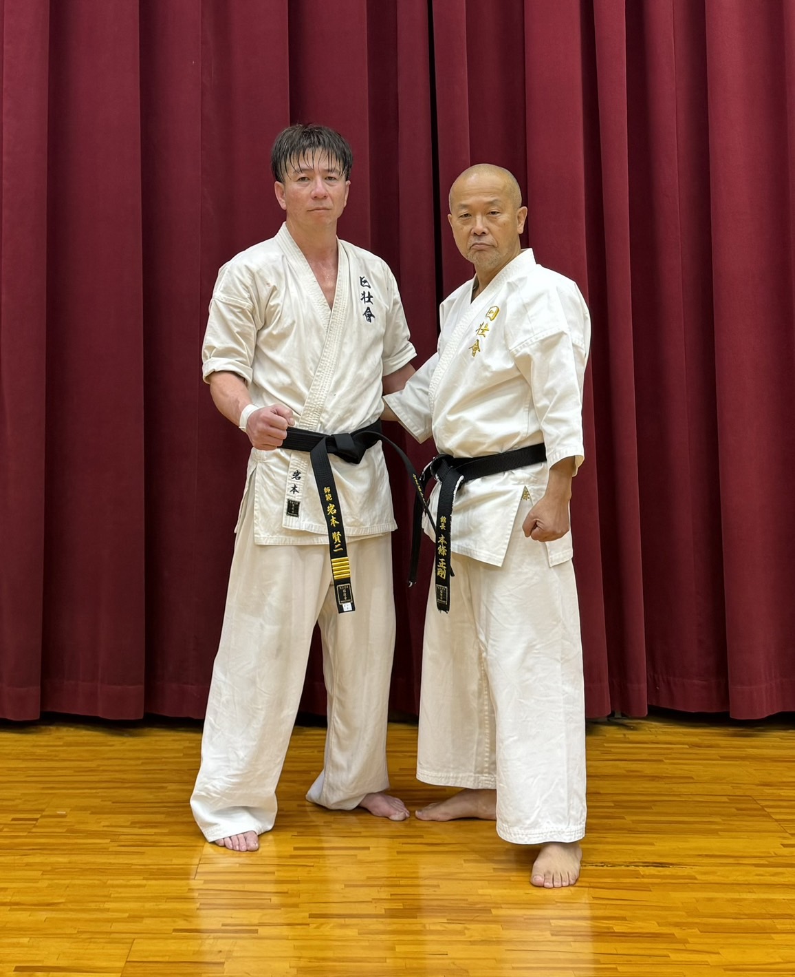 岩本賢二が50人組手 極限の攻防を完遂し五段昇段！